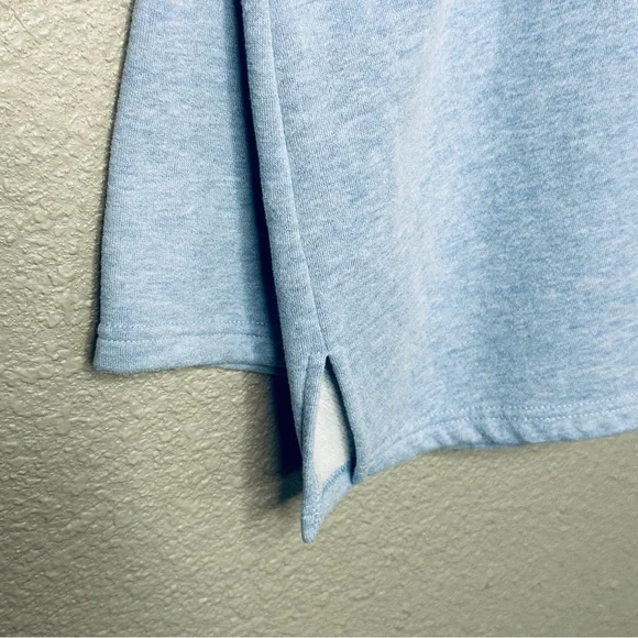 Ulla Popken oversized blue sweater plus size anchor detail 3x - Picture 4 of 7